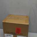 4.10/3.50-4" Flat Free Tire and Wheel, 10" Heavy Duty Solid Tire, 5/8" Axle Bore Hole, 2.2" Offset Hub, for Hand Truck Garden Cart Wagon Trolley Dolly Replacement, 2 Pack