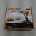 Power Impact Wrench with Battery 1/2 inch Cordless Impact Gun 20V Lightweight Impact Driver for Car,Home,DIY