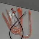 35.5inch Drain Clog Remover(1pcs), 25inch Drain Snake Hair Remover(6pcs)  Cleaning Brush(2pcs), Hair Catcher Drain Auger Cleaner Tool Set For Toilet, Kitchen Sink, Bathroom Tub, Sewer, 9 Pack