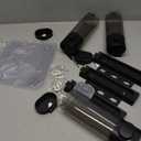 Shampoo and Conditioner Dispenser,Shower Soap Dispenser Wall Mounted No Drill Shampoo Dispenser for Shower Wall,Body Wash Dispenser for Bathroom,Large Capacity,Black