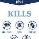 PetArmor Plus Flea and Tick Prevention for Dogs, Medium Dog Flea and Tick Treatment, 6 Doses, Waterproof Topical, Fast Acting (23-44 lbs)