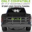 Truck Bed Extender Exclusive (No Drill Direct Bolt-on) for Tundra 2007 2008 2009 2010 2011 2012 2013 2014 2015 2016 2017 2018 2019 2020 2021 2022 2023 2024 2025 2026
