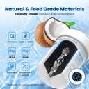 Waterspecialist WS613B Replacement for MWF, SmartWater MWFP, MWFA, GWF, HDX FMG-1, WFC1201, GSE25GSHECSS, PC75009, RWF1060, Kenmore 9991 Refrigerator Water Filter, 3 Filters