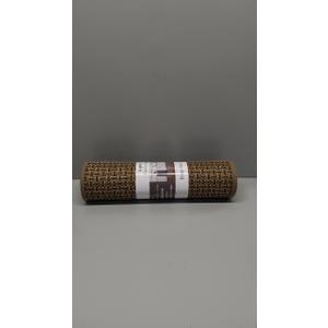 Kitchen Rugs and Mats Non Skid Washable Set of 2 PCS, Absorbent Runner Rugs for Kitchen, Farmhouse Weave Floor Mats in Front of Sink, 17.3"x 47"+17.3"x 29" (Brown)