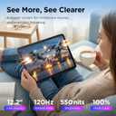 TCL TAB A1 Plus Android Tablet, 12.2" 2.4K 120Hz Display, 6+128GB