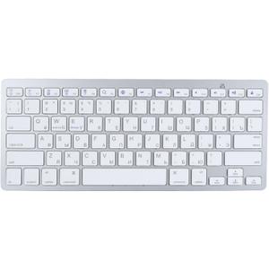 Yunir Silent Keyboard, Slim Bluetooth Keyboard for iOS, for Android, for for Smarttv, for OS X, and BT Devices (Russian)