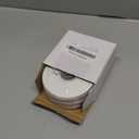 Waydress Merry Christmas Ribbon 5/8' x 20 Yards Cotton Herringbone Custom Ribbon Natural Christmas Thread for Gift Wrapping Crafts DIY Flower Wreath Garland Holiday Xmas Decorations