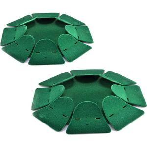 2pcs Green All-Direction Putting Cup Golf Training Hole Practing Cup Aid Indoor/Outdoor