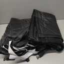 Back Seat Extender for Dogs Truck-Large Space, Dog Pet Seat Cover Back Seat Hard Bottom Holds Waterproof Dog Hammock for Crew Cab Trucks,  Sierra, Tundra, Silverado, Black