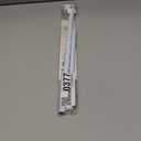 Versatilitys Tension Rods 17 To 42Inch Adjustable For Curtains Door And Window High Strength Spring &Antirust Coating (White)