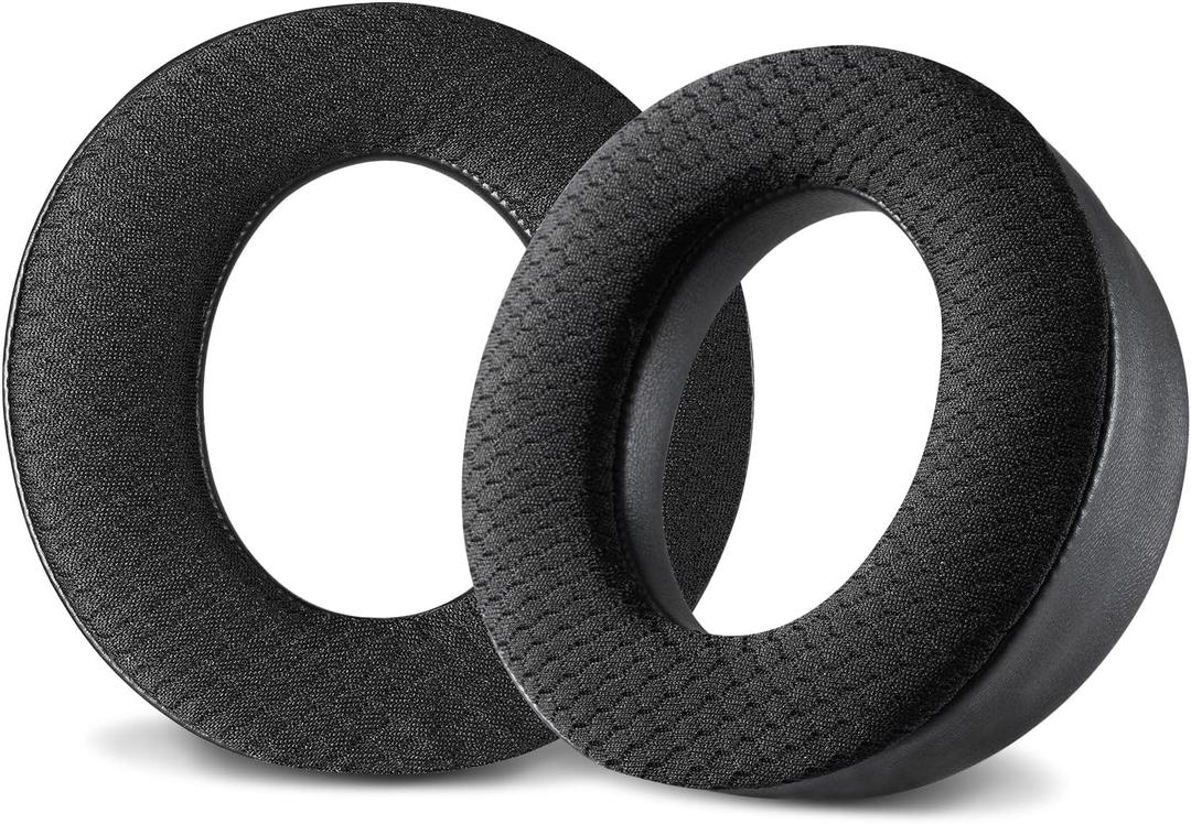 AHG Accessory House Global Upgraded Replacement Pulse 3D Cooling Gel Ear Cushions Pads Compatible with Sony PS5 Pulse 3D Headset (Black). Easy DIY Fit/Cooling Gel/High-Density Foam