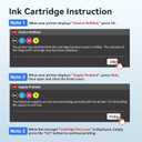 TOKYOINK 923 High Yield Ink Cartridges Replacement for HP 923 923e Ink, ONLY Compatible with H P+ e-Series Printers (8122e 8135e 8138e 8139e) Not for Non-e Standard Printers 4 Pack Old Tool