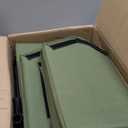 Outdoor Cat House Heated Cat House for Outside with Elevated Base Cat-Attracting Eave Design Feral Stray Shelter Weatherproof in Winter Garage Yard Porch (25" x 17" x 17")