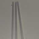 AmazerBath 3PCS Shower Door Bottom Seal for 1/4 Inch Glass - (15.75 Inches * 3), 3 Section Segmented Shower Installation Kit Frameless Glass Door Seal Strip