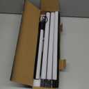 Luckystyle Smart RGB+IC Corner Floor Lamp,Bright LED Tall Modern Floor Lamp with APP and Remote,Ambient Lighting Color Changing Standing Lamps with Music Mode and Timing for Living Room,Bedroom,Party (Black)