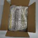 Therwen 800 Count 21 Degree Framing Nails Ring Shank Nails for Use in All Pressure Treated Lumber, Flat D Head, Galvanized, Plastic Row Fixed (2,2-1/2,3,3-1/2 Inch)