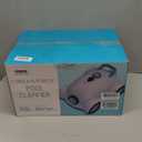 Cordless Robotic Pool Cleaner,Automatic Pool Vacuum Robot for In-Ground/Above Ground Pools,150 Min Runtime, IPX8 Waterproof, 2200 Sq Ft Coverage (White)