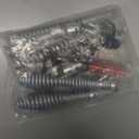 10 Pcs Drain Snake Drill Attachments Drain Auger Cutter Kit for Heavy-duty Cables Professional Tools Compatible with K-400, C-4, C-6, C-7, C-8, and C-9 Models