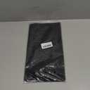 1 PC Car Sun Visor Storage Bag, Pen Carabiner Card File Multifunctional Pocket Organizer, Nylon Sports and Leisure Outdoor Sports Storage Bag, Universal for Car Sun Visor Accessories (Black)