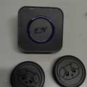 EverNary Dog Door Bell, Wireless Doggie Doorbells for Potty Training, Door Bell for Dogs to Go Outside, Dog Bells to with 1 Receiver and 2 Waterproof Transmitters (Black)