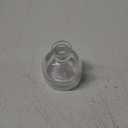 Set of 4 Bud Vases Small Glass 6.2cm - Clear