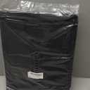 File Organizer, Fireproof File Box with Lids, Important Document Organizer Box with Lock, Portable File Folder Organizer with Handle (Black 1 Layer)