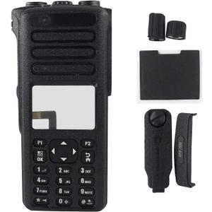 XPR7550 Black Replacement Housing Case Cover with Speaker Compatible for XPR7550 XPR7580 XIR P8668 XIR P8660 DP4800 DP4801 DGP8550 DGP5550 Radio