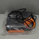 20PSI Paddle Board Pump-Portable Electric SUP Air Pump, Dual Stage Inflation & Deflation SUP Pump, 110W Paddleboard Pump with Auto-Off Function & 12V DC Car Connector for Paddle Board, Kayaks (orange)