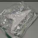 Enhon 2 Pack 20 Inch Paper Star Lanterns, Star Paper Light Christmas Decor, 7 Points Warm White LED Star Light with Plug, Collapsible Hanging Star Decor for Christmas Window Wall Room Yard