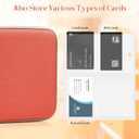 WOT I Card Holder for Yoto Cards, 80 Pockets Card Case with Zipper for Player & Mini Audiobook Cards, Portable Card Binder with Mesh Bag for Travel, Orange