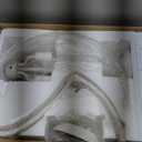 4-Lights French Country Chandelier Farmhouse Chandeliers Handmade Semi Flush Mount Ceiling Light Fixture Wood Pendant Light White Chandeliers for Entryway Foyer Hallway Kitchen Dining Room