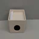 XNONE Tissue Box Cover with Storage Tray Square Tissue Box Holder PU Leather Facial Tissues Organizer Tray for Bathroom Vanity Bedroom Office Car,Stylish Napkin Caddy Decorative Organizer,Beige