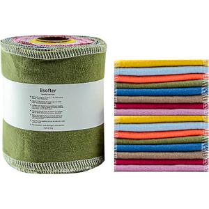 Reusable Toilet Paper Rolls  28 Pcs Reusable Washable Bidet Wipes,Cloth Bidet Towels,Toilet Tissue Camper RV Toilet Paper,Paperless Tp Reusable Baby Wipes Alternative