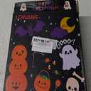 6.6Ft Halloween Decoration Light-Up Spider - 50 LEDs Giant Halloween Spider Decoration with Remote Control Red Lighted Eyes for Yard Party House Dcor Outdoor Indoor (Purple, 6.6 FT)