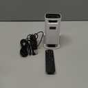 Mini Projector, Portable Projector 4K & Full HD 1080P Support, 270 Rotation Outdoor Projector, Movie Projector Compatible with Smartphone, TV Stick, Laptop, PS4, HDMI, USB (No WiFi or Bluetooth)