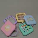 Montessori Toys for 1 Year Old Girls Gifts, Toddler Busy Board, Baby Learning Travel Sensory Toys for Toddlers 1-3, 1st Birthday Gifts, Easter Basket & Stocking Stuffer, Macarons