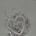 Valentines Day Decor,Red Heart-Shaped String Lights 12 Hearts 138 LED Fairy Light 8 Lighting Modes Connectable Window Curtain Lights for Bedroom Valentine's Day Wedding Home Anniversaries Party Decor