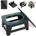 In-car Portable Toilet Collapsible Potty, Emergency Toilet, Temporary Potty For Outdoor Camping, Road Trips, Traffic Jams, Boating And Fishing (12x10x3)