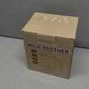 Milk Frother, 4-in-1 Electric Milk Steamer, 350ml/11.8oz Automatic Frother Machine for Coffee, Warm and Cold Foam, Temperature Control for Latte, Cappuccino, Hot Chocolate (Black)