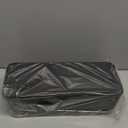 Cable Management Box, Large Cord Organizer Box to Hide Power Strip & Under Desk,TV Computer Wires Cable Organizer Hider Box with Cable Clips&Reusable Cable Ties for Home/Office(Black)