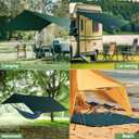 JAICOM Waterproof Camping Tarp - 10X13ft Hammock Rain Fly, Ultralight & Portable & UV Protection Backpacking Tarp, Multifunctional for Outdoor Adventure, Hiking, Tent, Hammock