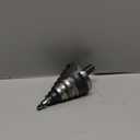 1/4 to 2-3/8 Inch HSS Step Drill Bit for Metal Sheet, 12 Sizes Extra Large Drill Stepper Bit for Sheet Aluminium, Plastic, Wood, Heavy Duty, Spiral Grooved