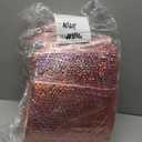 SINJEUN 50 Pieces 6 x 10 Inch Holographic Bubble Mailers, Rose Gold Metallic Padded Bubble Mailers, Glamour Self-Sealing Cushion Envelopes for Mailing, Shipping and Packing