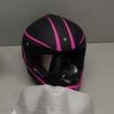 Youth Kids Motocross Helmet, Adult ATV Dirt Bike Helmet, Off-Road BMX 4-Wheeler Full Face Motorcycle Helmet W/Goggles Gloves & Mask, DOT Approved, Pink, L