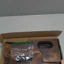 KLM Liquor Bottle Display Shelf, Coffee Syrup Rack Organizer, 2 Step Countertop Liquor Wine Rack, mini bar,Liquor Cabinet, Home Retro Bar Shelf Stand for Liquor Whiskey, Spirits, Brown