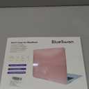 BlueSwan Anti-Cracking Hard Shell Case Compatible with MacBook Pro 14-inch M5 2026 2025-2021 Release M4 M3 M2 M1 Pro/Max Chip, Anti-Fingerprint Soft TPU Bumper, Frosted Pink