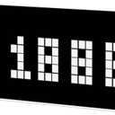 ULANZI TC001 Smart Pixel Clock, Gaming Setup Digital Alarm Clock with Weather - Awtrix Simulator - WiFi Connect, Social Media Counter, Retro Pixel Art Clock for Gaming Room,Bedside, Office Decor