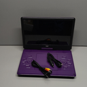 ieGeek 15.9" Portable DVD Player with 14.1" Swivel Screen, HDMI Input, 6-Hour Rechargeable Battery, Region Free, USB/SD Playback, Ideal Gift for Seniors, Kids and Travel, Purple