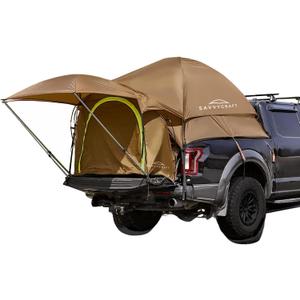 SavvyCraft Full & Mid Size Truck Bed Tent 2 Person Waterproof Camping