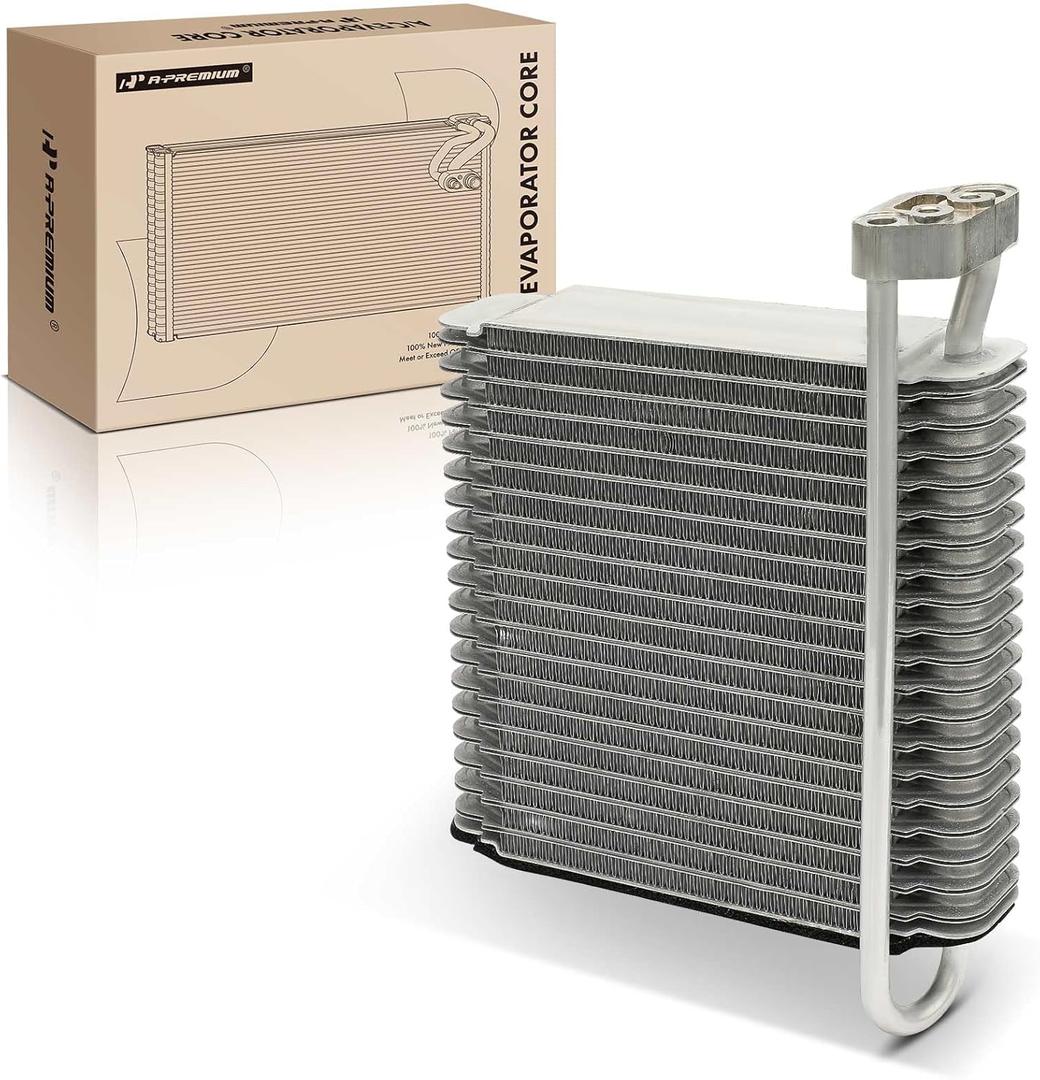 A-Premium A/C Evaporator Core Compatible with Chevrolet Silverado 1500 2500, Tahoe, Suburban, Avalanche & GMC Sierra 3500 HD, Yukon, Yukon XL & Cadillac Escalade, Escalade ESV EXT & Hummer H2